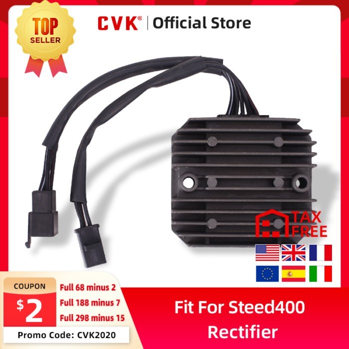 CVK Rectifier Voltage Regulator Charger For HONDA Steed NV400 NV600 Shadow VLX 400 VRX400 Steed400
