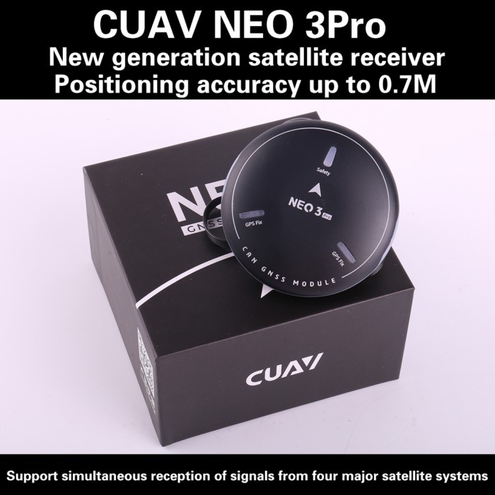 CUAV New NEO 3 PRO GNSS U-BLOX Module PIX Flight Controller Pixhawk With Ardupilot PX4 Open Source