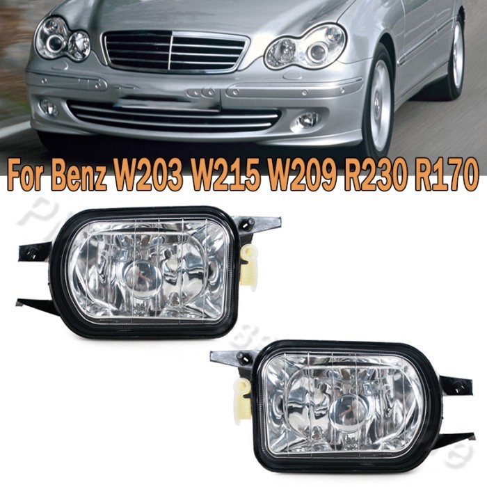 PMFC Fog Light Bumper Driving Foglamp Without Bulb For Benz W203 C230 C240 C320 C350 W215 CL500 CL6
