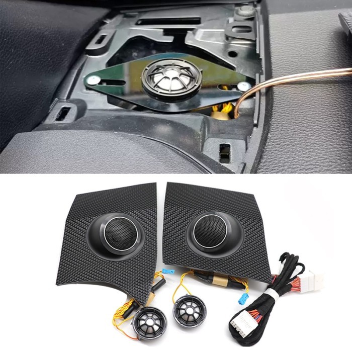 Car Dashboard Tweeter Car Audio Dashboard Speaker Cover Upgrade Tweeter panel For Toyota Corolla 20