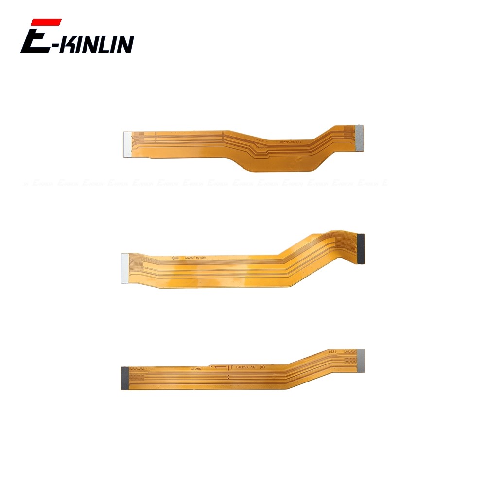 บอร์ดหลักเมนบอร์ดเมนบอร์ดตัวเชื่อมต่อ LCD Flex อะไหล่สายเคเบิลสําหรับ Vivo iQoo Z6 Z7 Z7i Z7x Z8 Z8x