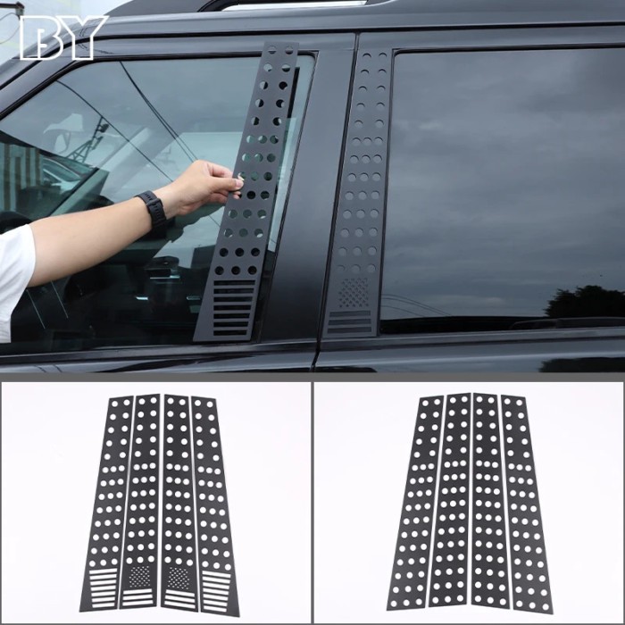 For Land Rover Discovery 3 Discovery 4 2004-2016 Aluminum alloy Car Window B-pillar Center Pillar T