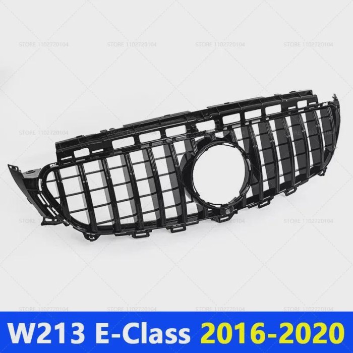 for 2016-2020 2021-2024 W213 E-Class Mercedes Benz E200 E300 E350 E350e E450 E53 AMG Front Grille B
