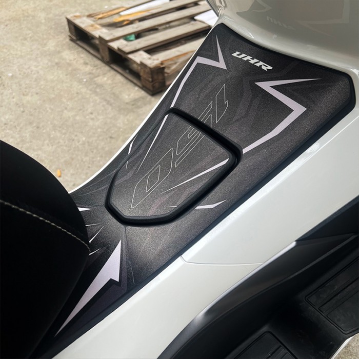 Motorcycle Tank Pad Protector  Stickers Decals  For Haojue UHR150 UHR 150