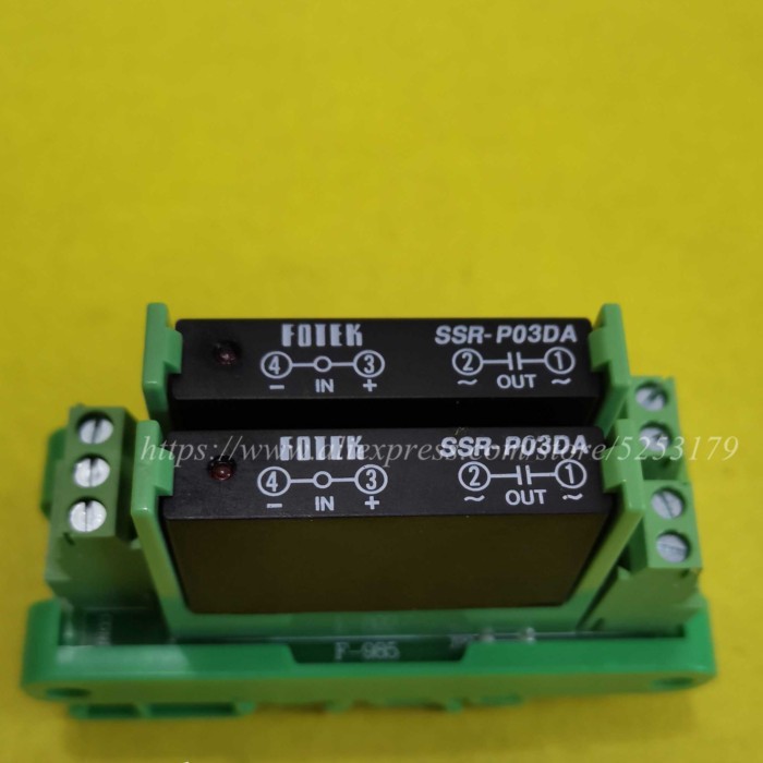 SSR-P03N-2P  SSR-P03DD SSR-P03DA New Original FOTEK Solid State Relay Module