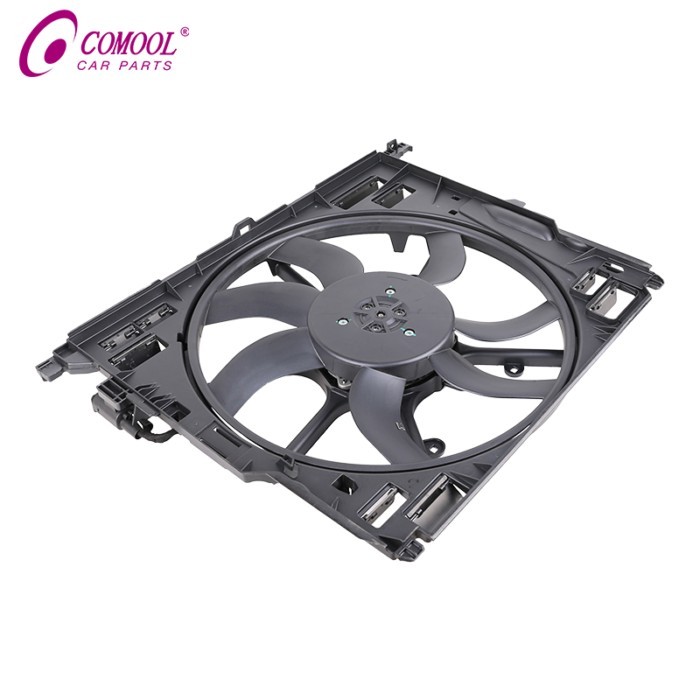 COMOOL Auto Parts Engine Cooling Electric Radiator Fan Assembly 600W 17428509741 For BMW F01 F02 F1