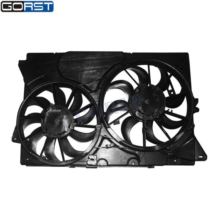 Cooling Radiator Fan Assembly DA8Z8C607A for Ford Explorer Flex Lincoln MKT Car Auto Part DA8Z8C607