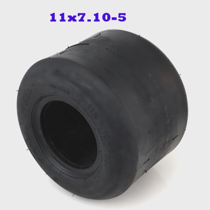 11x7.10-5 Tire for 168 Go Kart 5 Inch Tyre Rear Tires Fit  Drift Wheels