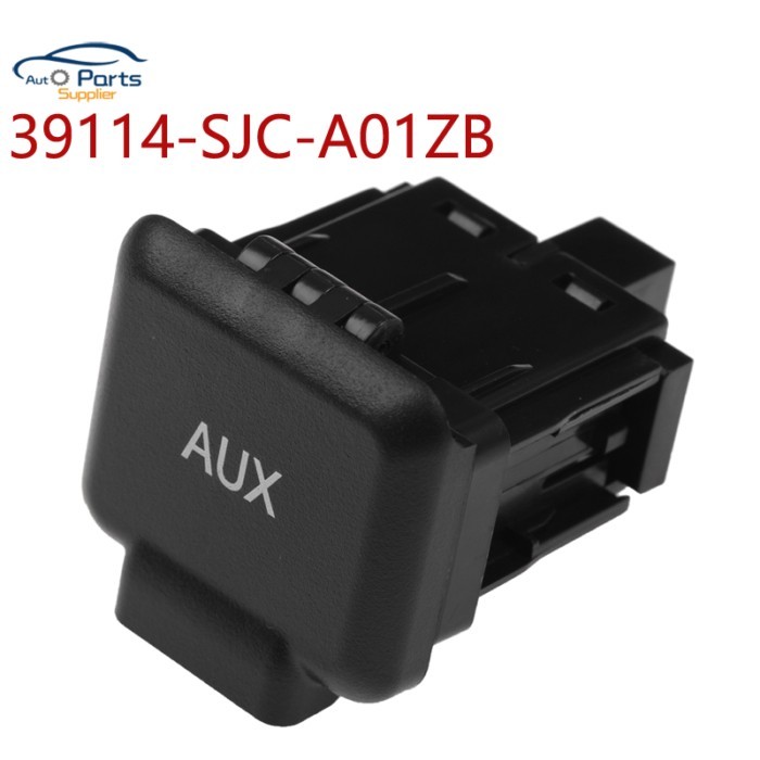 New 39114-SJC-A01ZB For Honda Ridgeline 2006-2014 AUX Auxiliary Input Jack Audio Interface 39114SJC