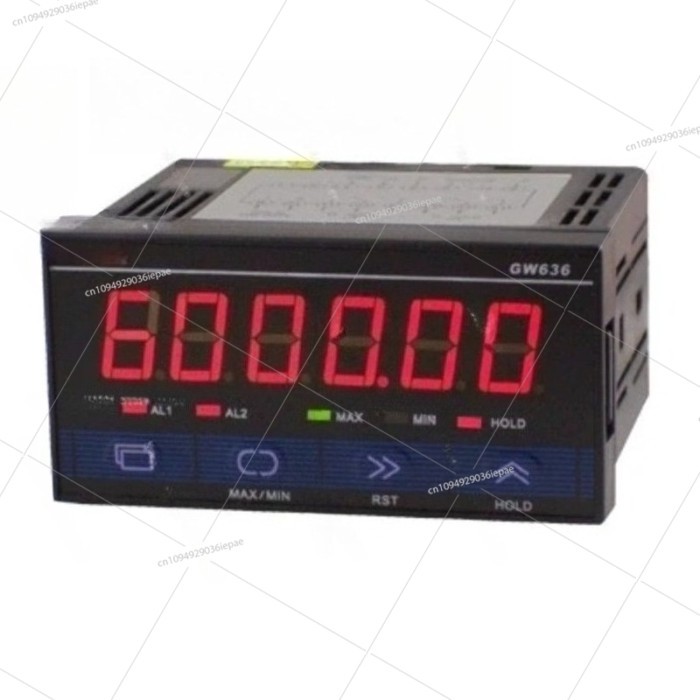 GW636 Pulse meter/counter/tachometer/line speed meter/frequency meter/RS485 communication multi-fun