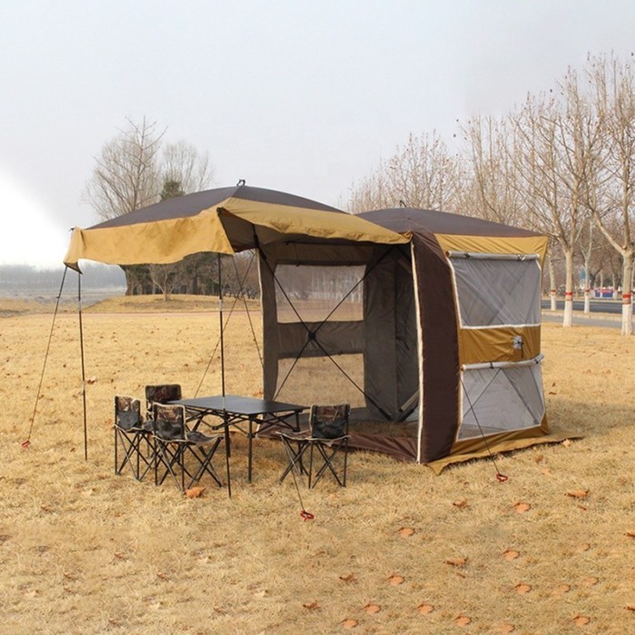 Waterproof Folding Easy Set Up Suv Car Rear Tent Can Be Customized