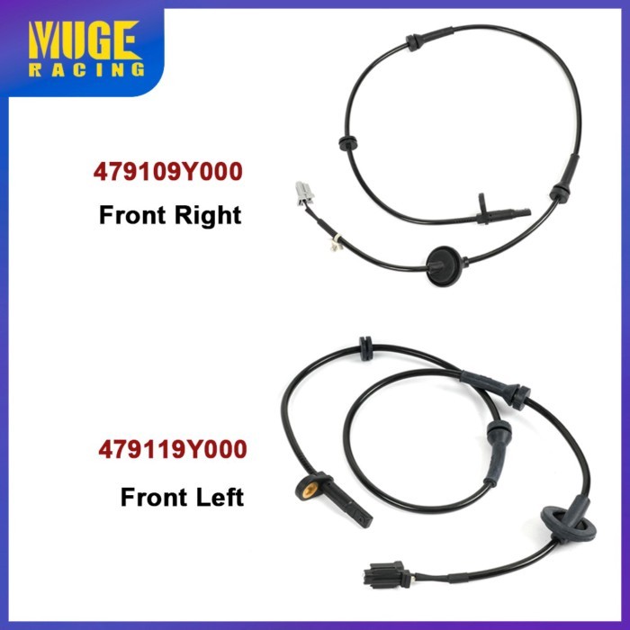 Free Shipping Front Left Right ABS Wheel Speed Sensor 47910-9Y000 479109Y000 47911-9Y000 479119Y000