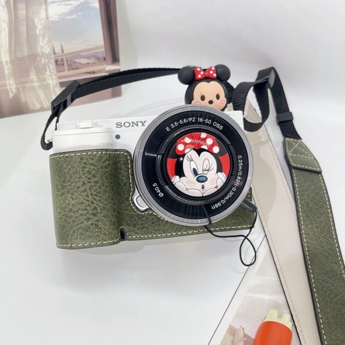 ((อุปกรณ์เสริมกล้อง) Sony ZVE10 เคสป้องกัน ZVE10 กระเป๋ากล้องรุ่นที่สอง A6700 กระเป๋าฐาน A6400 เคสหน