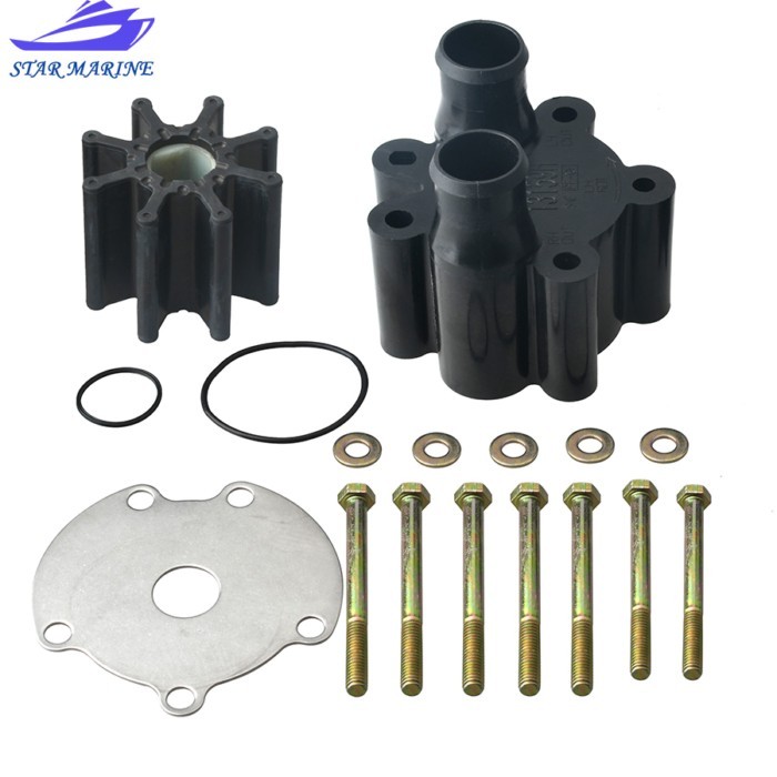 46-807151A14 Water Pump Impeller Repair Kit For Mercruiser Stern Drive Inboard Engine V6 V8 4.3 - 8