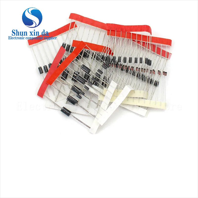 20PCS 1N5401 1N5404 1N5408 DO-27 3A 100/400/1000V DIP Rectifier Diode IN5401 IN5404 IN5408 5401 5404