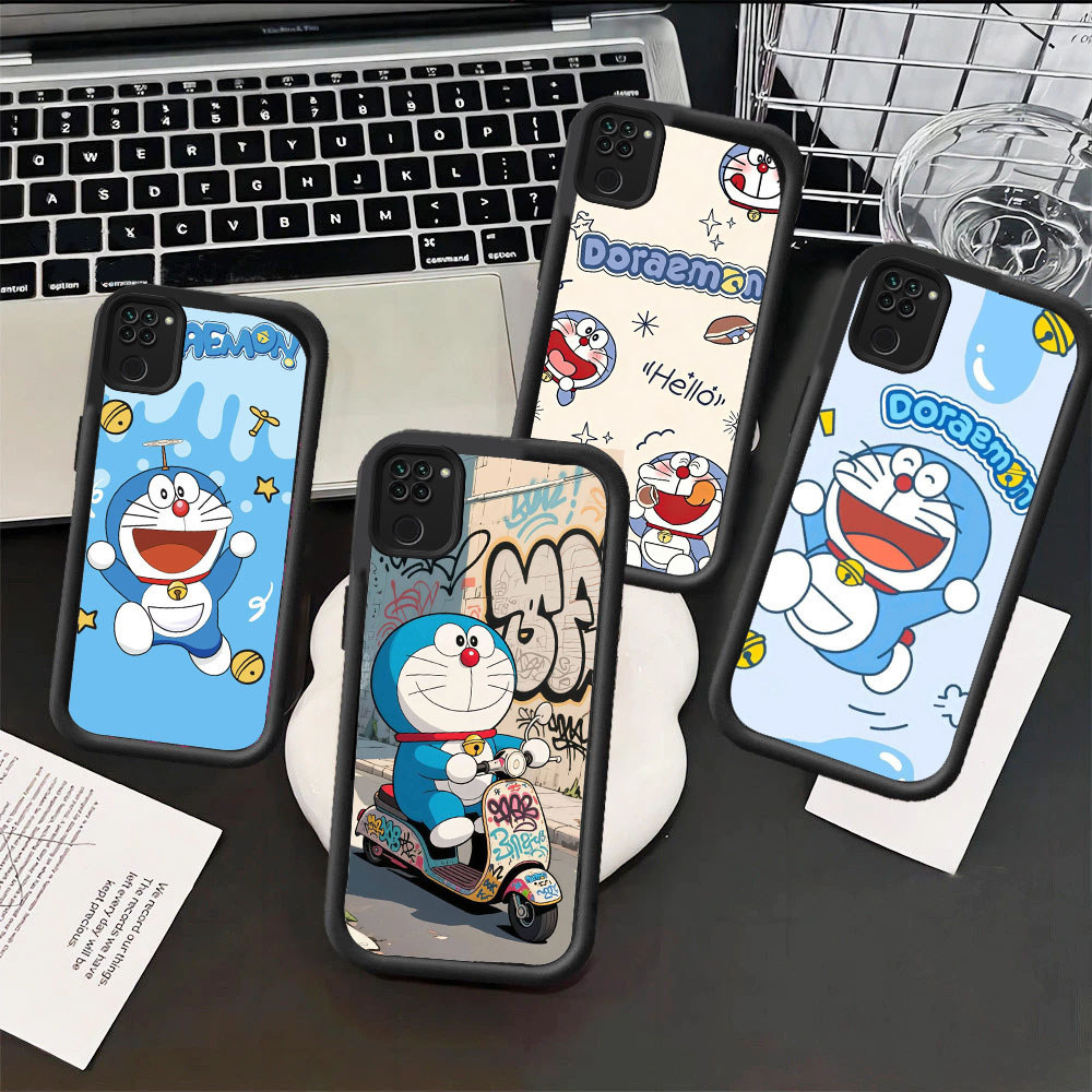 WB43 Doraemon Dingdang CatปลอกสําหรับHpชุบXiaomi Redmi POCO F6 13C M4 13 K60 X3 A1 X5 F5 X6 Ultra Pr
