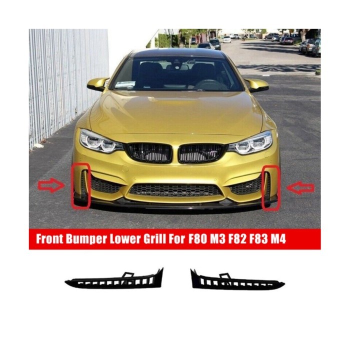Car Front Bumper Lower Grill for BMW F80 M3 F82 F83 M4 51118056599