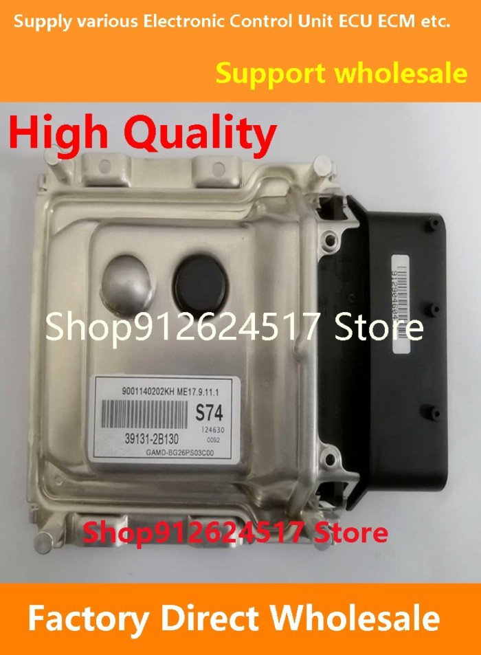 ECU 1038407721/1038408301/39131-2B130 S74/39106-2BBA5 Y0A6 Engine Computer Board ME17.9.11 Compatib