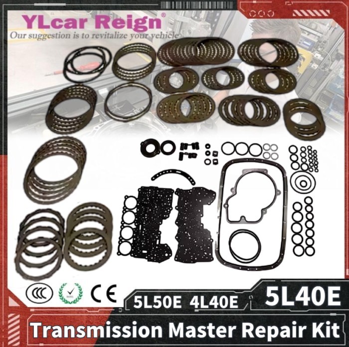 4L40E 5L40E 5L50E Automatic Transmission Master Overhaul Rebuild Repair Kit Friction Plates Discs K