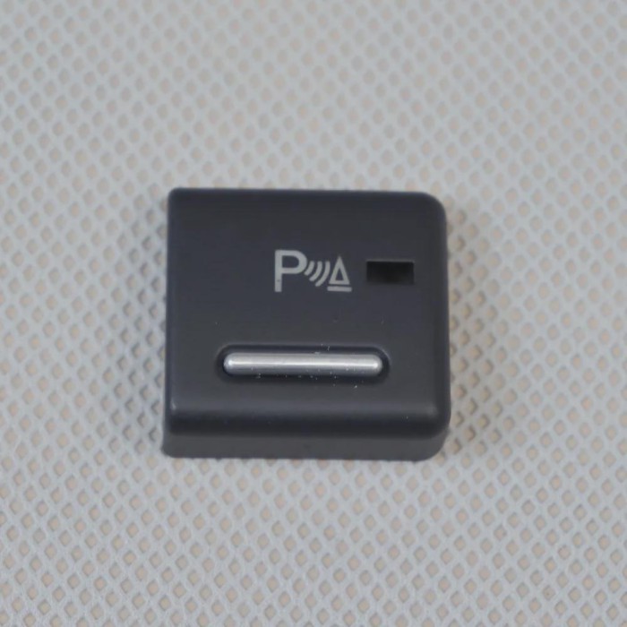 8ED919281 Chrome Reversing Radar PDC Parking Distance Control Switch Button Cover  For Audi A4 B6 B