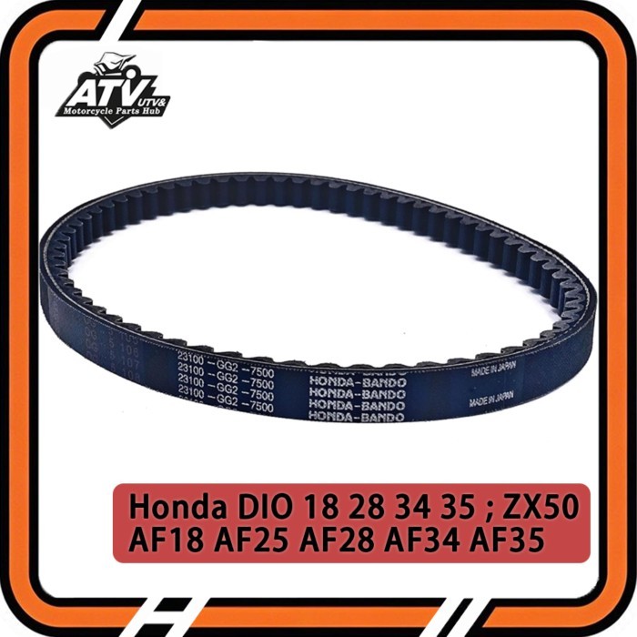 Transmission Drive Belt Motorcycle Parts For DIO 18 28 34 35 AF18 AF28 AF34 AF35 ZX50 23100-GG2-750
