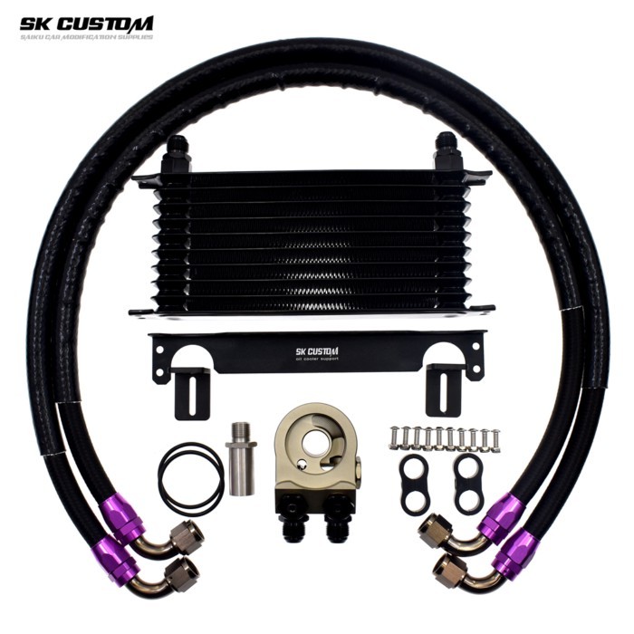 SK CUSTOM Engine Oil Cooler Kit for Forester Subaru BRZ ZN6 ZC6 Toyota GT86 FT86 FA20 Scion FR-S
