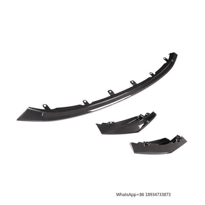 Dry Carbon Fiber Front Lip for BMW M3 G80 4-door/M4 G82 G83 2-door CSL Style Front Bumper Lip