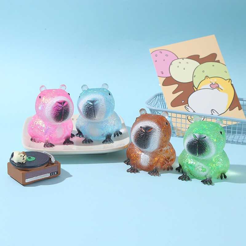 TPR Maltose Capybara Pinch Fun Children Slow Back Toy Desktop Jewelry