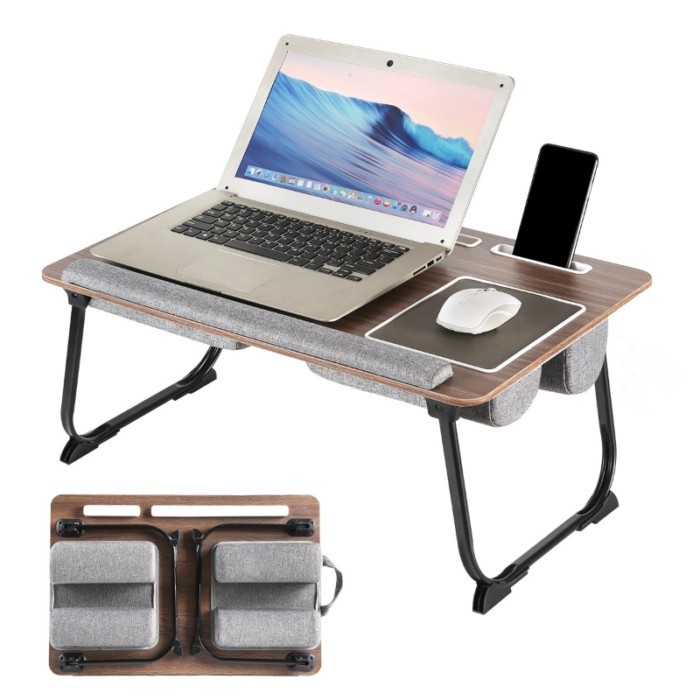 Laptop Table Desk on Bed Table Lazy Desk Folding Bed Table Portable