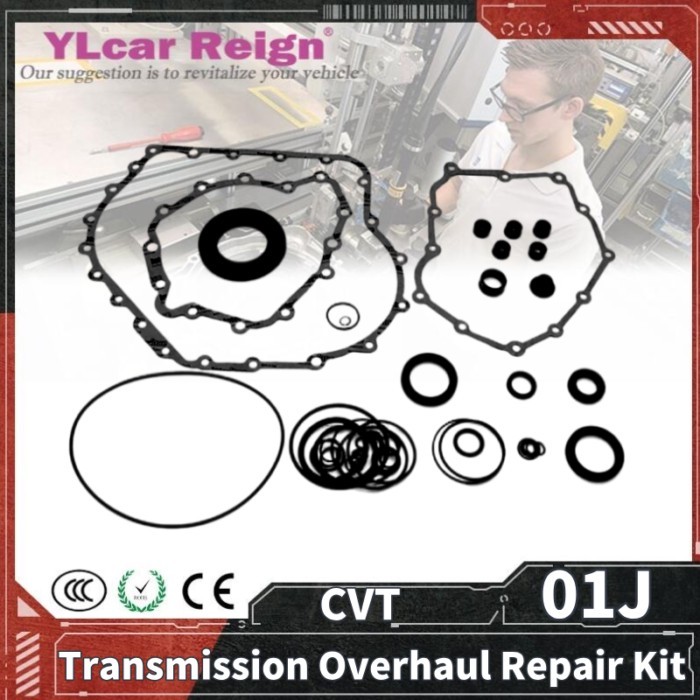 01J O1J CVT 01T Transmission Gearbox Clutch Oil Seal Repair Kit Gasket Overhaul Rebuild Kits For Au