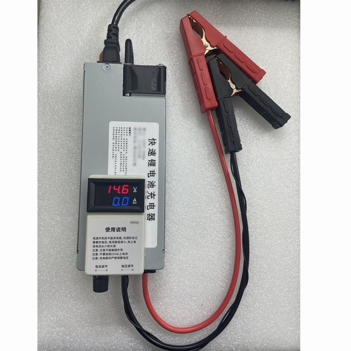 14.6V 60A Adjustable Li-ion Lithium Battery Charger car battery, car programming voltage regulator
