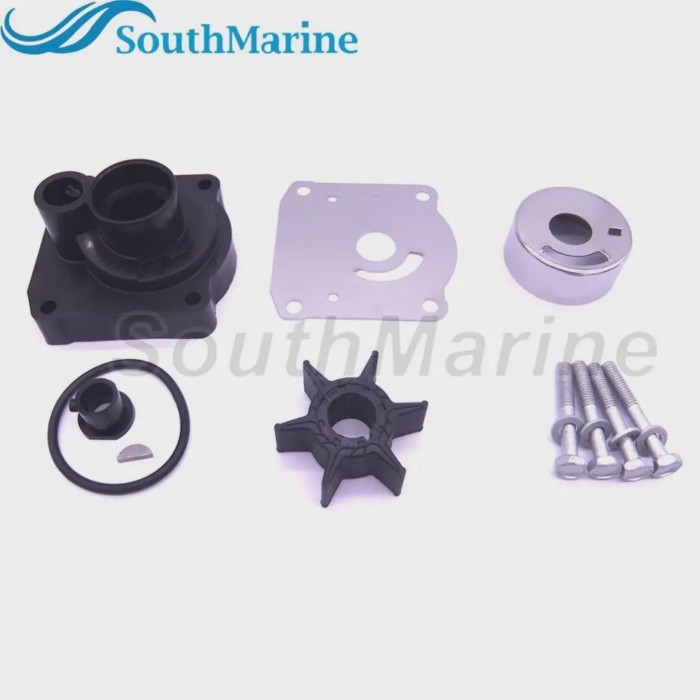 Boat Motor 61N-W0078-11 61N-W0078-13 Water Pump Repair Kit with Housing for 25HP , 18-3432  Marine