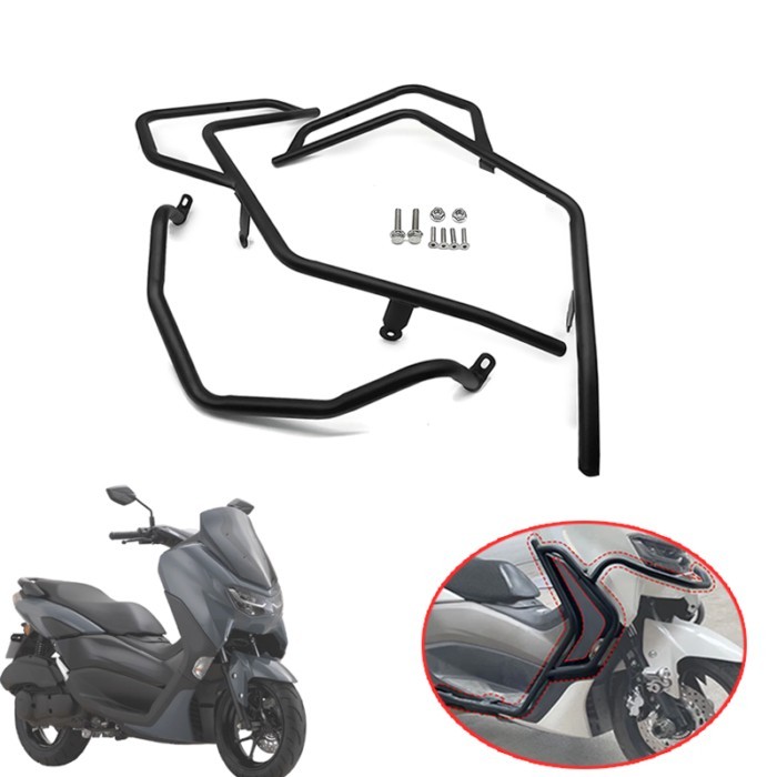 NMAX155 Motorcycle Frame Protection Bumper Engine Guard Highway Crash Bar   Bars Accessories Fit fo