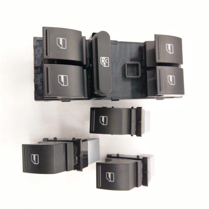 1 set Window switch, glass lifter switch 1K4959857B 7L6 959 855B For SEAT VW Tiguan Jetta Golf MK5