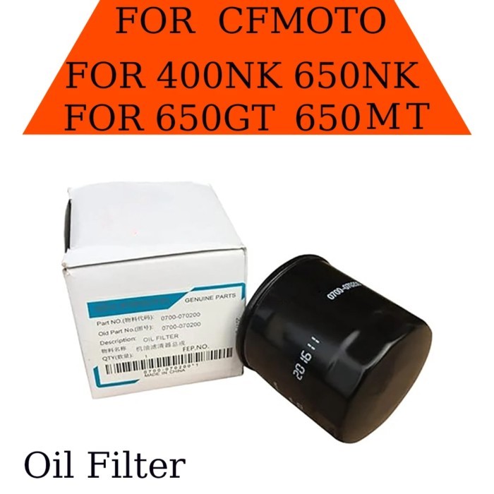 Motorcycle Oil Filter For CFMOTO 500CC CF188 U6 X6 Z6 196S 600CC ATV UTV SAND BUGGY 400NK 650NK 650
