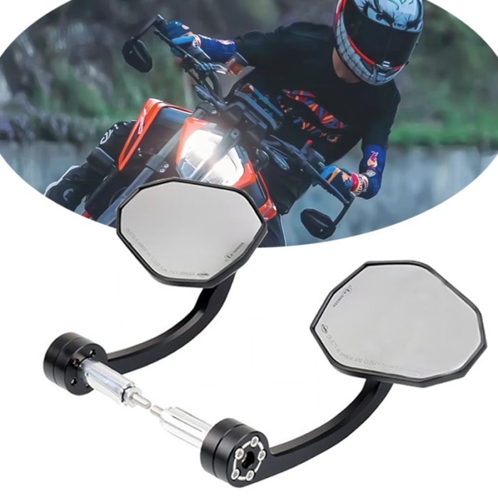 For CFMOTO 800NK 800 NK 800MT 650NK 400NK 250SR 450SR 300SR Motorcycle Rear View Mirrors 7/8" 22MM