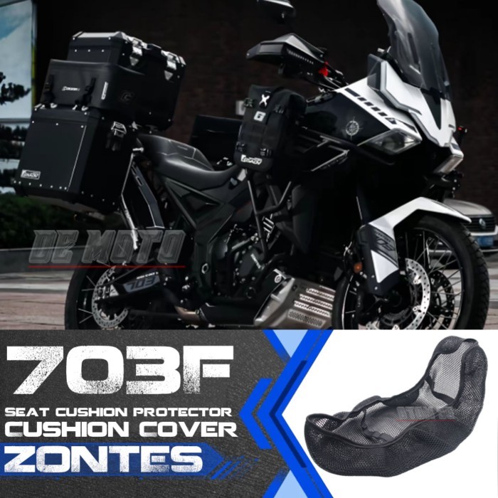 Motorcycle For Zontes 703F ZT 703F ZT703 F Mesh Seat Cushion Cover Heat Insulation Seat Cover Prote