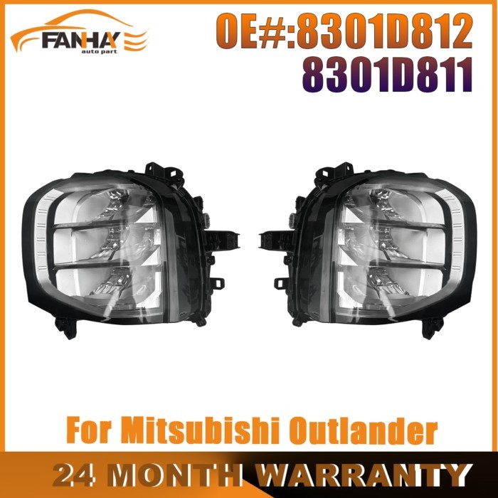 Headlamp Headlight Assembly Front Right/Left Signal Lamp Turning Light 8301D812 8301D811 For Mitsub