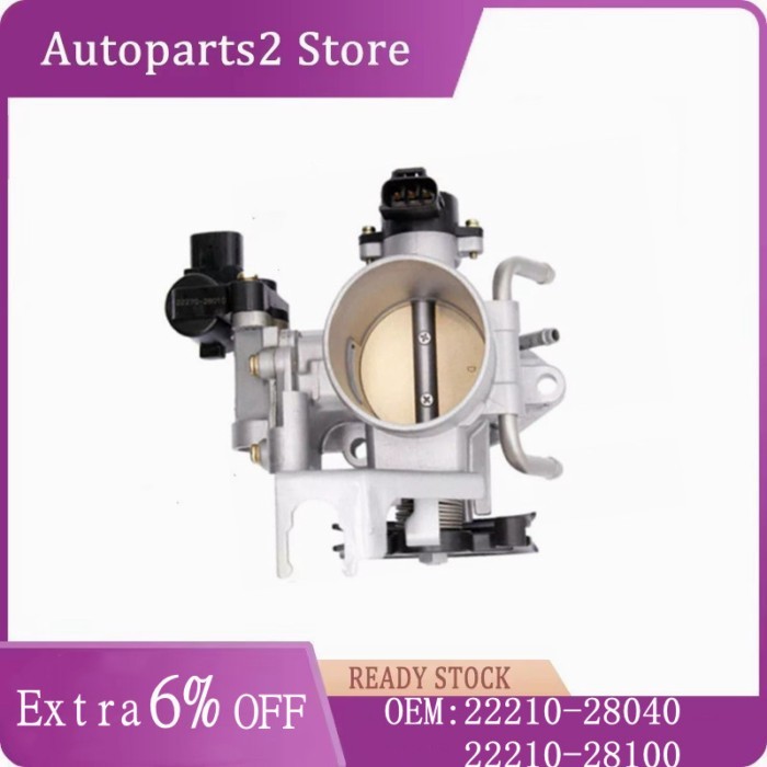 Original Remanufactured 22210-28040 22210-28100 Throttle Body With IACV For 2001-2003 Toyota RAV4 2