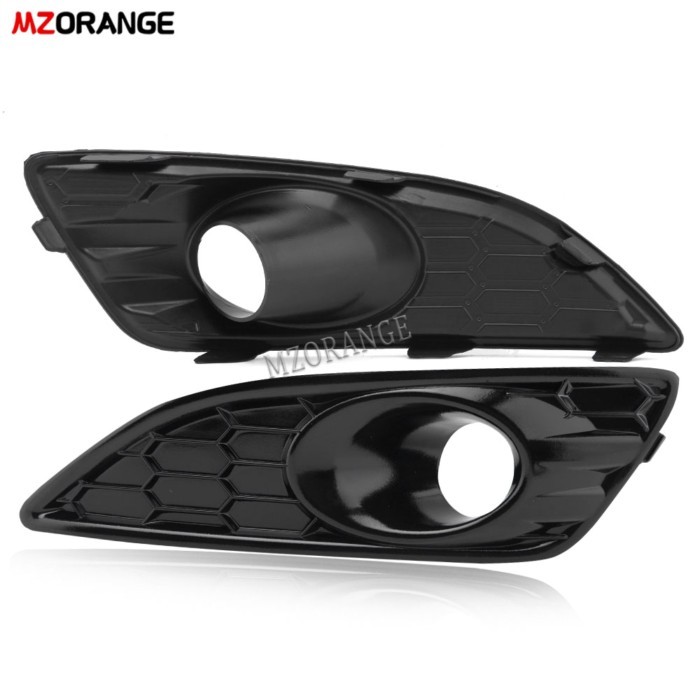 For Ford Fiesta JA8 mk7 2013 2014 2015 2016 2017 Car Fog Light Cover Headlight Frame Fog  Lights Gr
