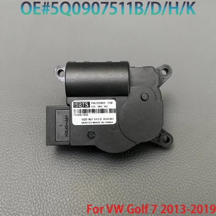5PIN Air Conditione Damper Actuato For VW CC Golf 7 Audi A3 Q3 2013-2019 5Q0907511D 5Q0907511H 5WA9