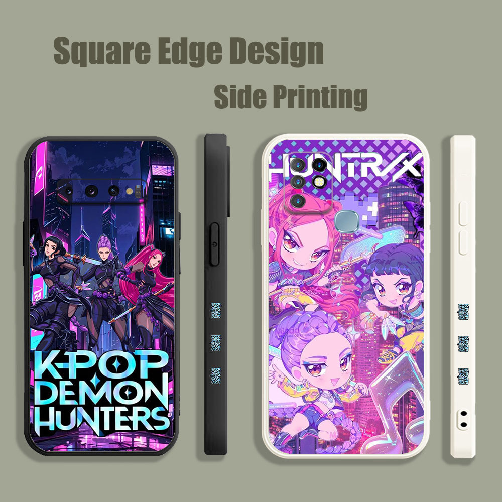 ปลอกสําหรับRedmi 9A 9Cหมายเหตุ10 10s 10 2022หมายเหตุ8 10T 10Pro Kpop Demon Hunters Rumi Zoey Mira JG