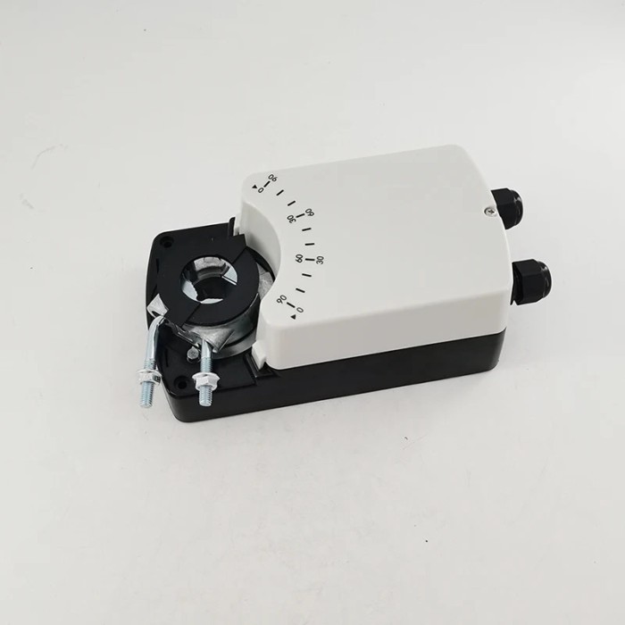 0-10V 4-20mA Modulating Control Damper Actuator 230V 24V HVAC System 24Nm drive