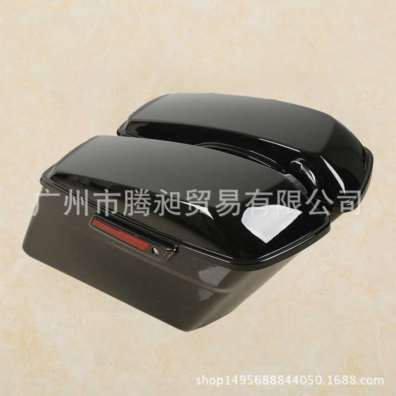 เหมาะสําหรับ Harley Travel Road King Street Glider Modified Big Glider พร้อมกล่องด้านข้างล็อค 2014-2