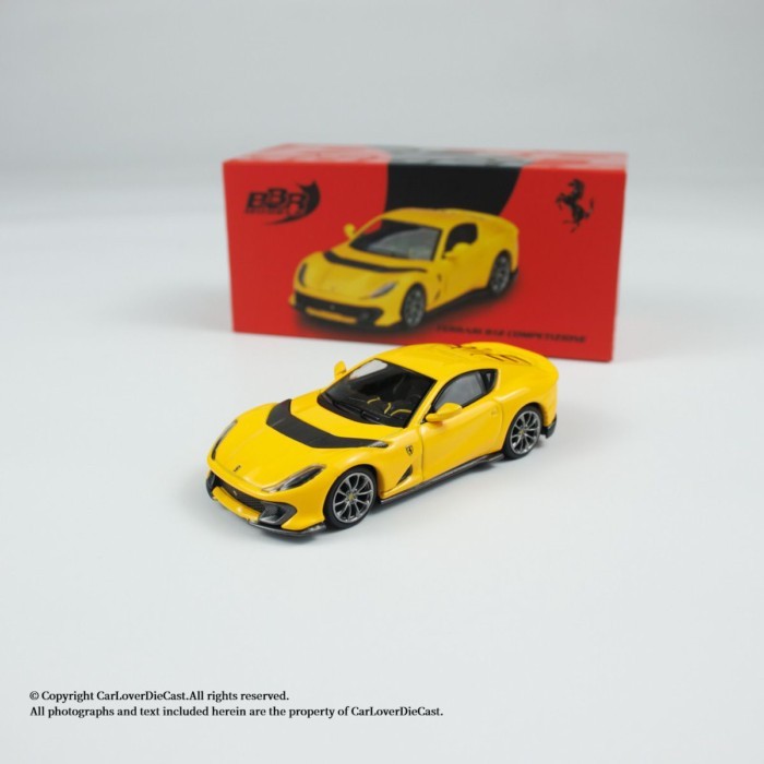 พร้อมสต็อก BBR 1: 64 Ferrari Ferrari 812 โมเดลรถโลหะผสมสะสม