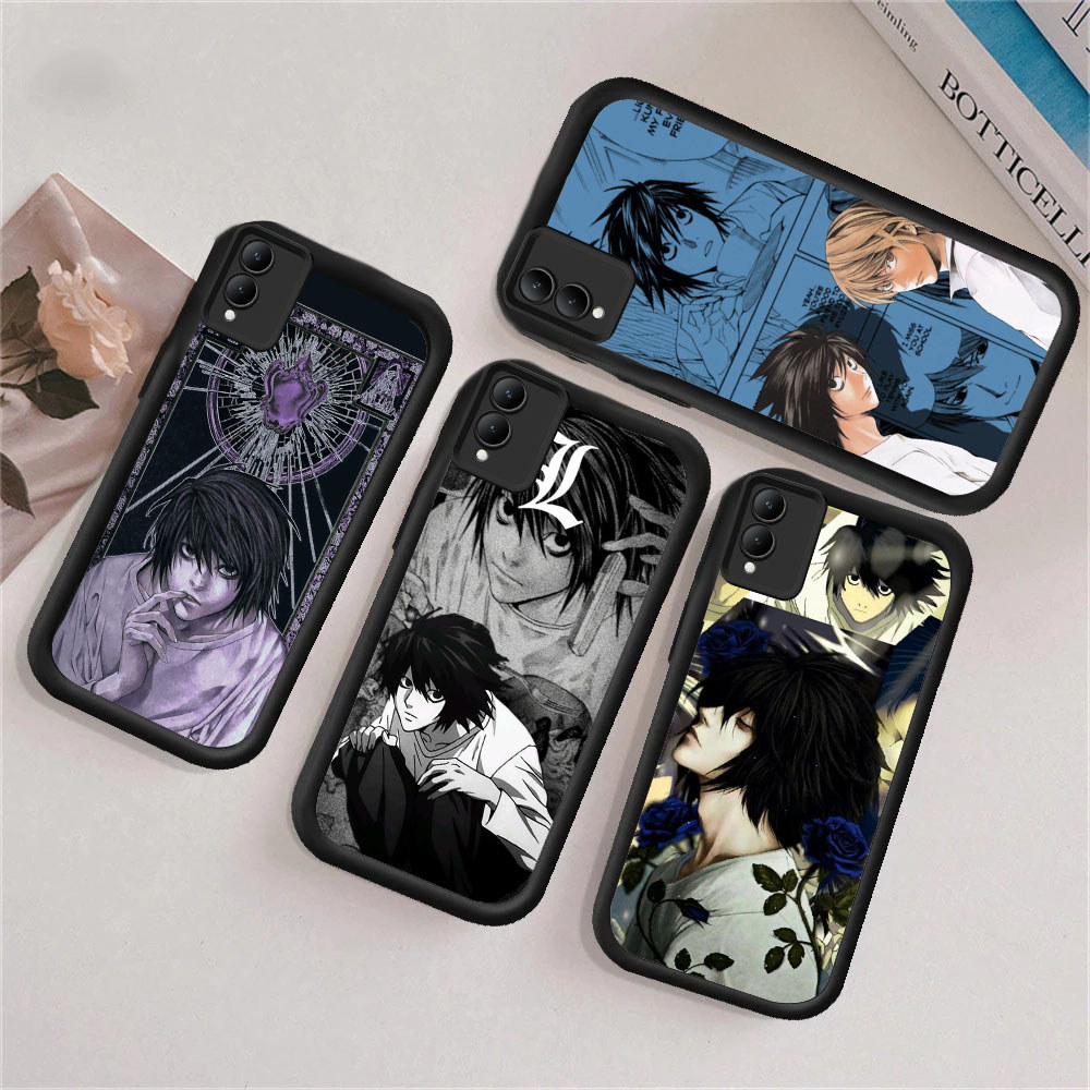 WB37 Death Note สําหรับ Hp ชุบ VIVO V27E V23E V20 V23 V29 V25E V27 V25 Pro 5G วัสดุ TPU