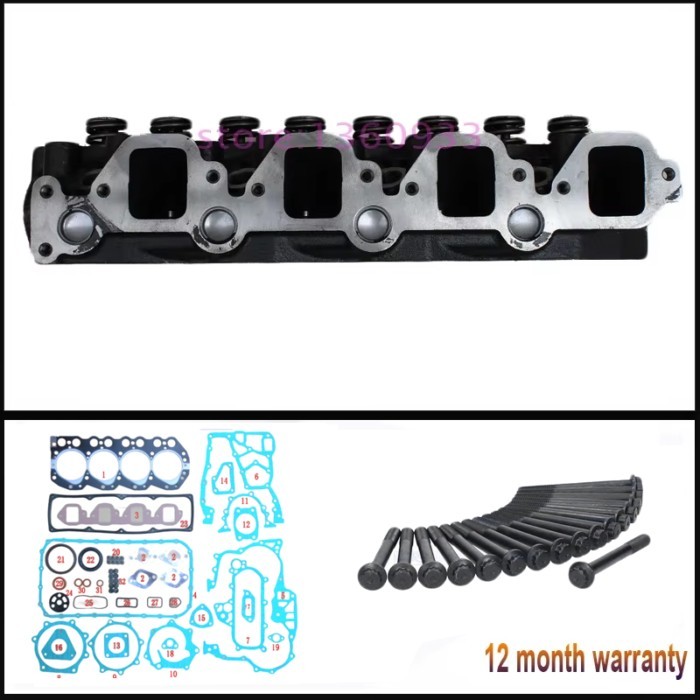 QD32 ENGINE complete cylinder head assembly for Nissan Navara D22 Urvan Frontier 3.2 D TD 3153cc 19