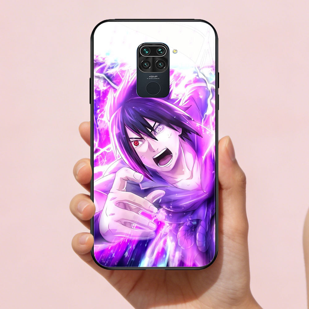 TT-87 Uchiha Sasuke ปลอก hp แก้ว Xiaomi Redmi Note Poco 9S 9 X3 NFC M2 Pro