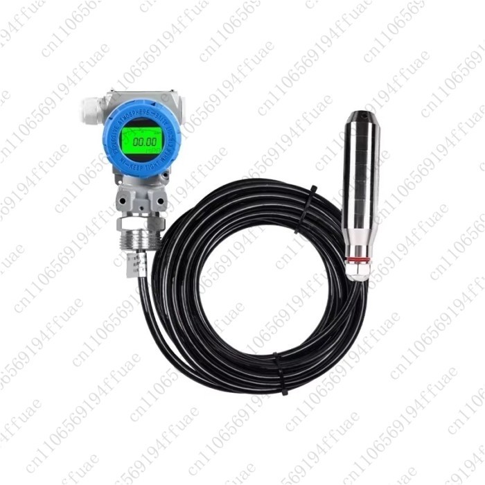 Water Tank Level Indicator IP68 RS485 Output Submersible Transmitter 0-5m Liquid Level Measurement