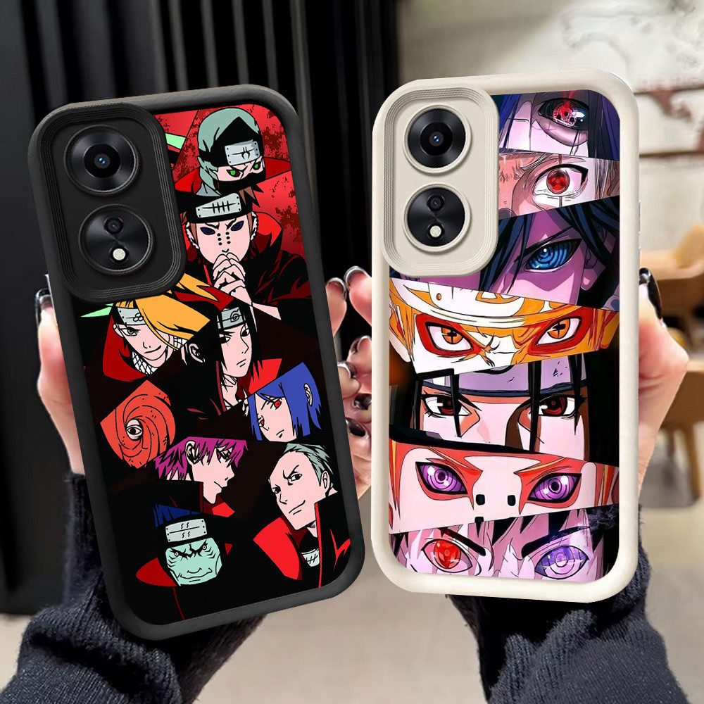N-46 NARUTO Akatsuki Soft Casing สําหรับ OPPO A17 A78 A98 5G